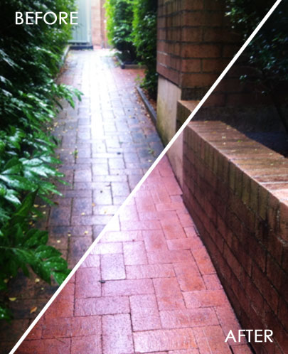 Rapid Pressure Cleaning - Pavers
